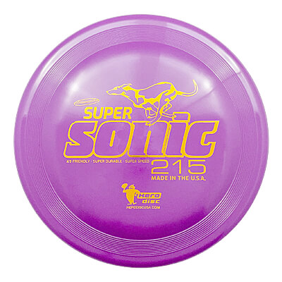 Hero SuperSonic 215 Taffy Disc, 8.46 in. - Clean Run